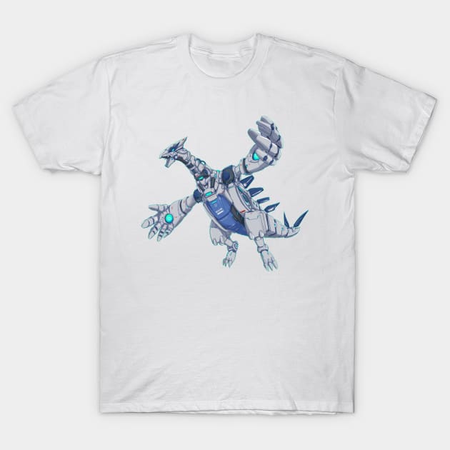 mecha monster lagoon T-Shirt by Dnz